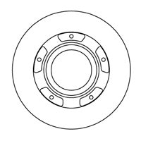 NF PARTS stabdžių diskas NF1699328